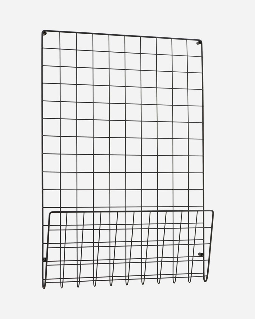 Noticeboard, Mesh, Black
