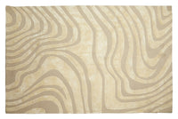HARPER jaquard woven carpet, light beige