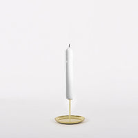 Micro Candle Pin - Set of 2 - Brass (H 8 cm  D 6 cm)