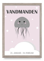 Zodiac for Girl - Vandmand Poster