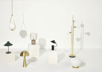 Balance Floor Lamp Brass/White