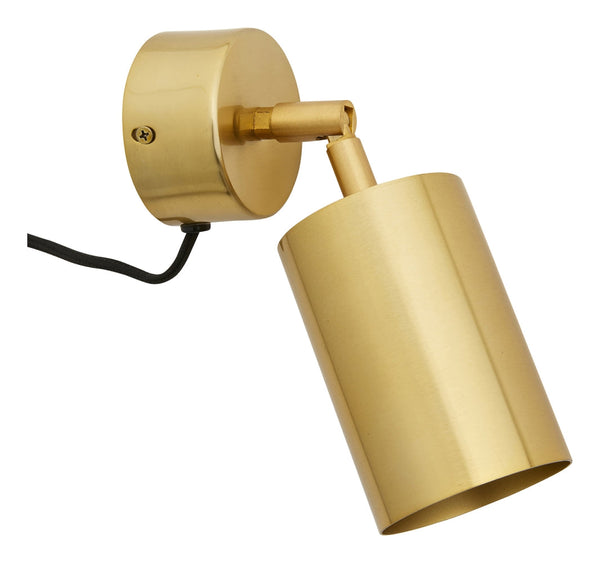 MAIA wall lamp/spot light, golden finish