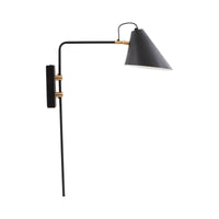 Wall lamp, Club, Black