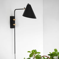 Wall lamp, Club, Black