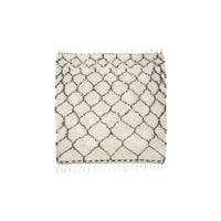 Rug, Zena, White/Black