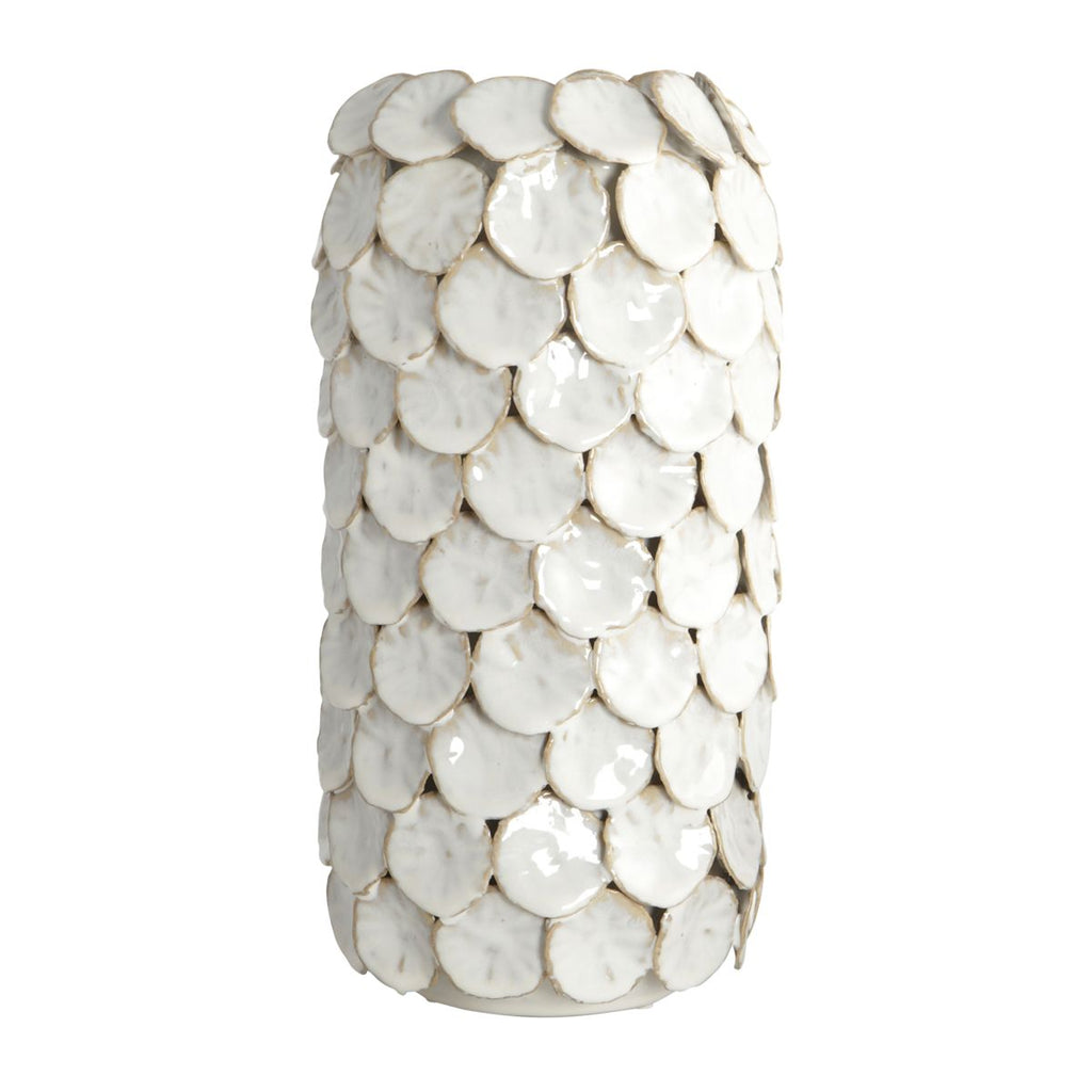 Vase, Dot, White