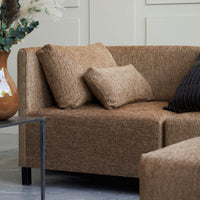 Sofa, Corner section, Camphor, Camel