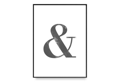 & 