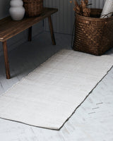 Rug, Chindi, White