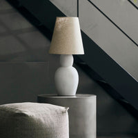 Table lamp incl. lampshade, Orga, Sand