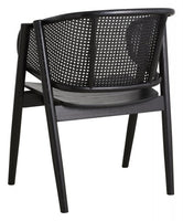 WICKY lounge chair, black/black