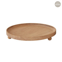 Inka Wood Tray Round - Large 