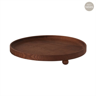Inka Wood Tray Round - Large 