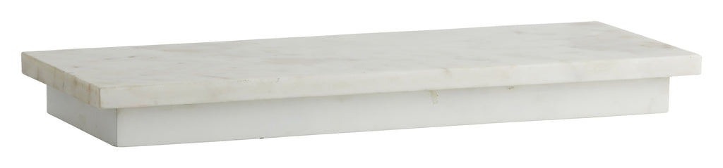 PAU shelf w/ marble, white, L