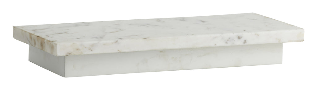PAU shelf w/ marble, white, S