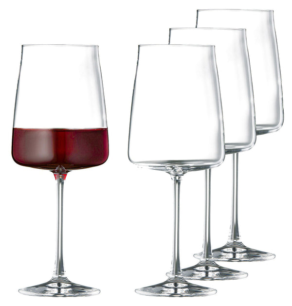 Zero Red Wine Glasses - Giftbox of 12 pcs - Design Your Home