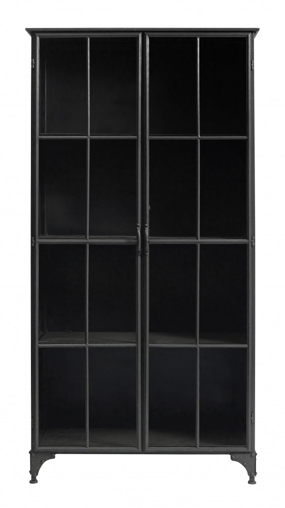 DOWNTOWN cabinet, 2 doors, black 