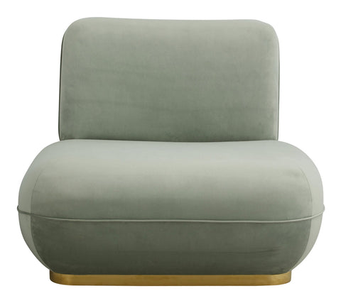 ISEO lounge chair, mint green