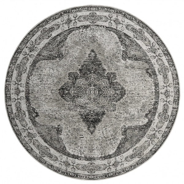 VENUS woven rug, dusty grey - 140cm