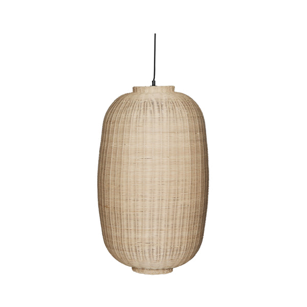 Chand Ceiling Light Oval Natural/Black