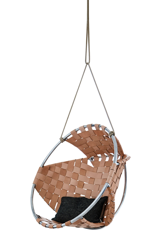 Cocoon Leather Hang Chair - Design Your Home