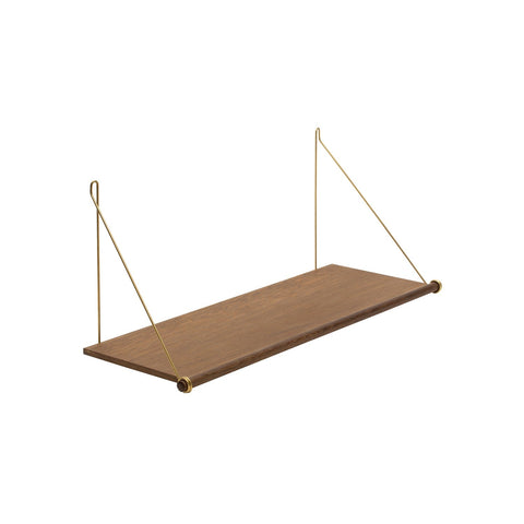 Loop Shelf, Smoked Oak - Design Your Home