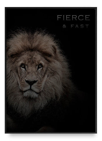 Lion Poster