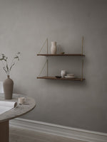 Loop Shelf, Smoked Oak - Design Your Home