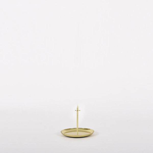 Micro Candle Pin - Set of 2 - Brass (H 8 cm  D 6 cm)