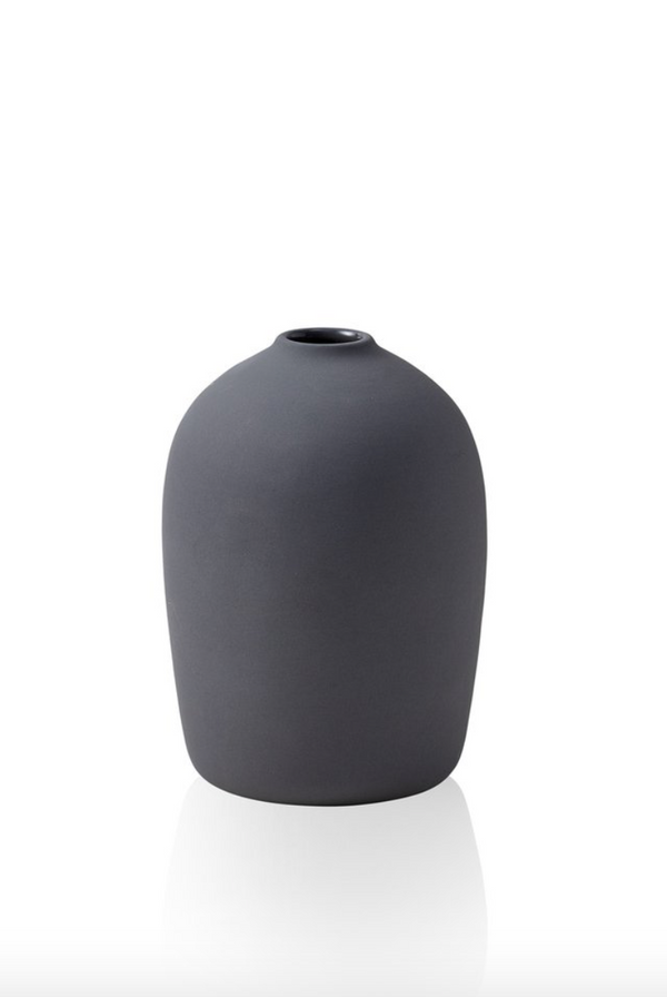 RAW Vase Grey - Small - D 10,5 x H 14,5 cm