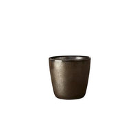 Raw Metallic Brown Single wall Mug 30 cl