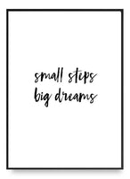 Small Steps, Big Dreams Poster
