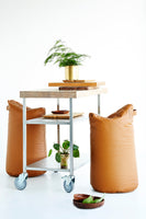 Satellite 78 Leather Stool - Design Your Home