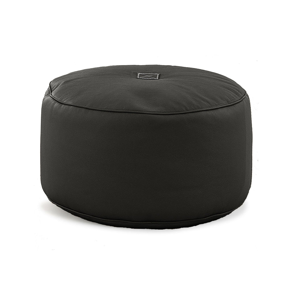 Tiny Moon Leather Pouf - Design Your Home