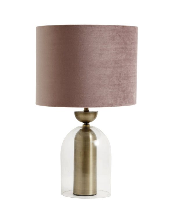 Velvet Table Lamp - Rosa - Design Your Home