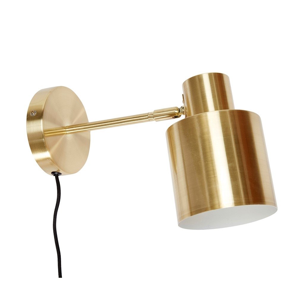 Wall Lamp, Metal Brass 