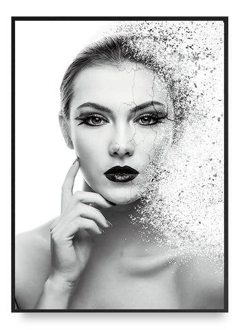 Woman In Resolution Poster 