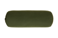 YOGA Bolster, Large, Round, Dark Green - Design Your Home