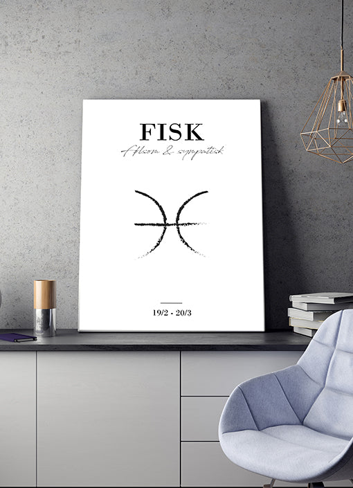 Zodiac - Fisk Poster