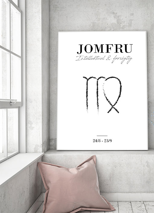Zodiac - Jomfru Poster