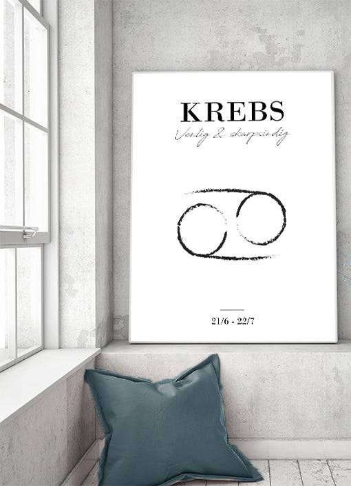 Zodiac - Krebs Poster