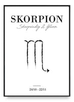 Zodiac - Skorpion Poster