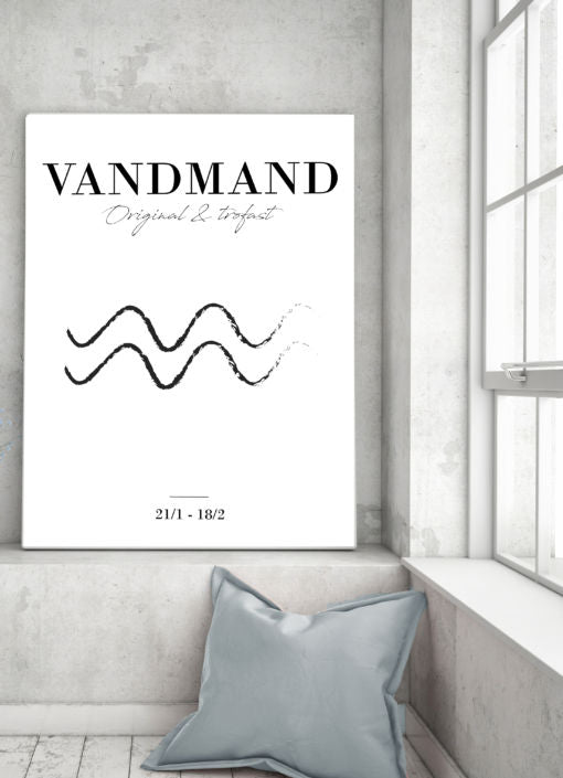 Zodiac - Vandmand Poster