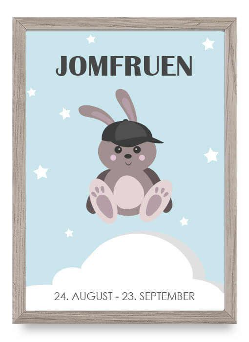 Zodiac for Boy - Jomfru Poster