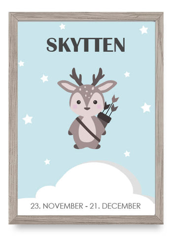 Zodiac for Boy - Skytte Poster