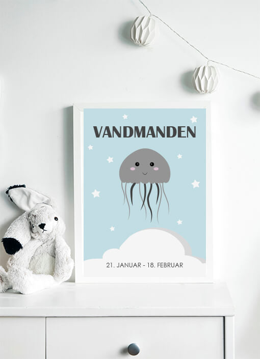 Zodiac for Boy - Vandmand Poster