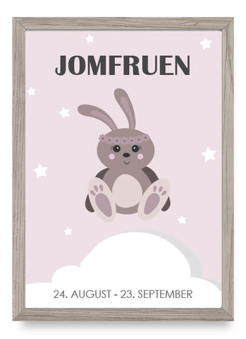 Zodiac for Girl - Jomfru Poster