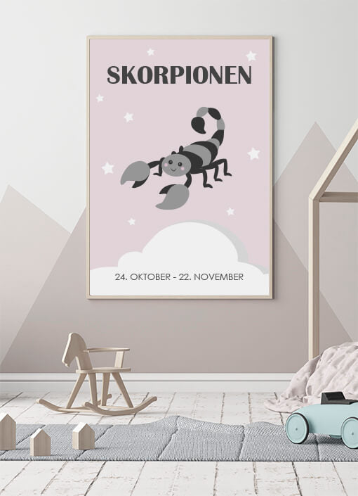 Zodiac for Girl - Skorpion Poster