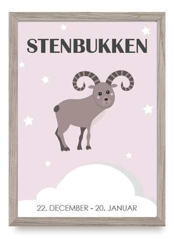 Zodiac for Girl - Stenbuk Poster