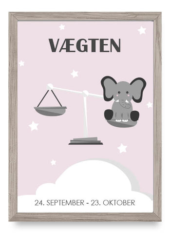 Zodiac for Girl - Vægten Poster
